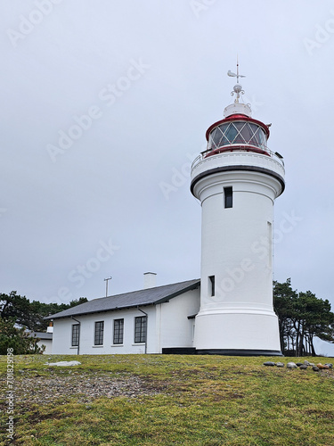 Wallpaper Mural The beautiful lighthouse at Sletterhage in Denmark Torontodigital.ca
