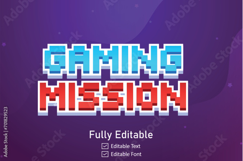 Gaming text effect