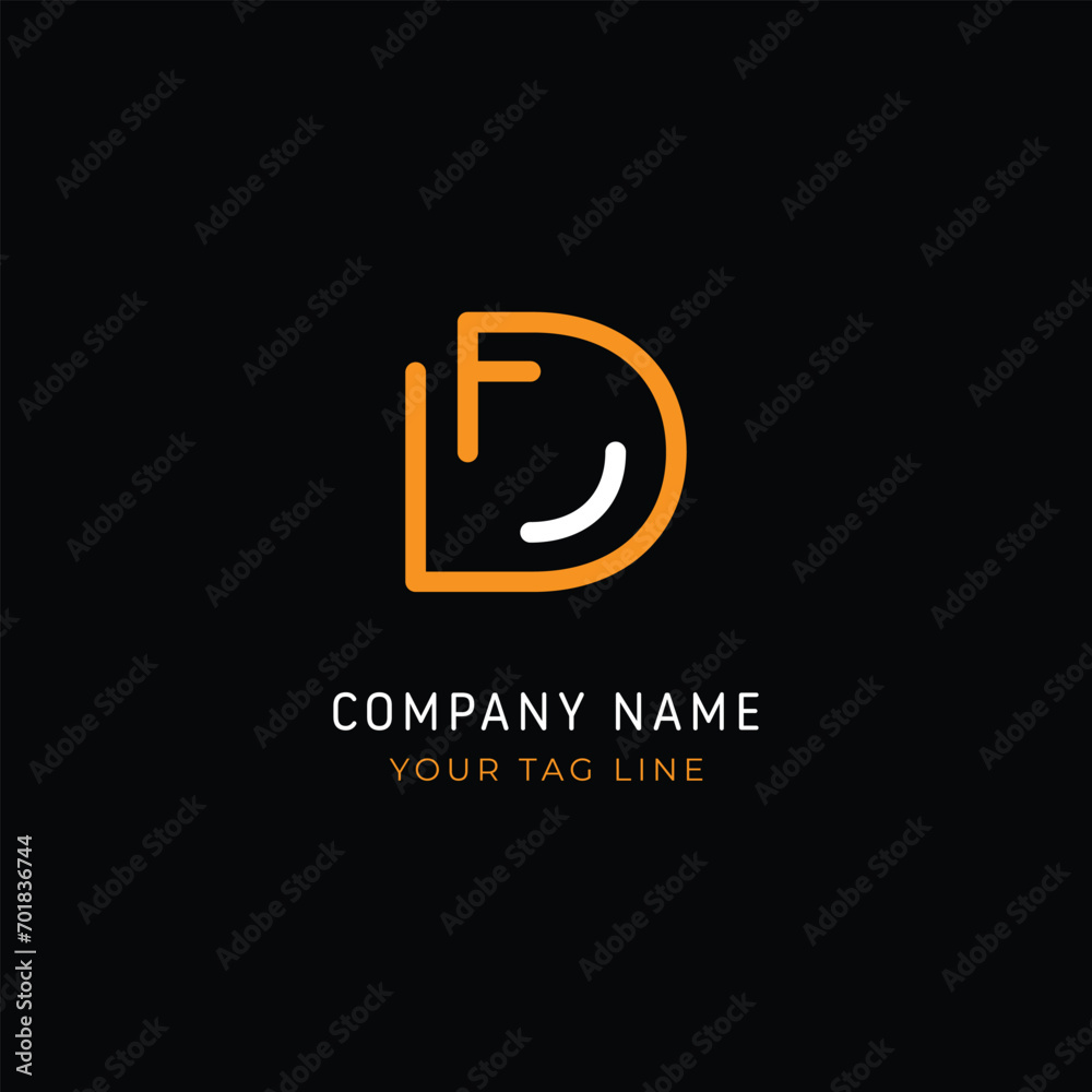 Letter D Logo Vector Template Abstract Monogram Symbol Letter D Logo Vector Template Abstract Monogram Symbol