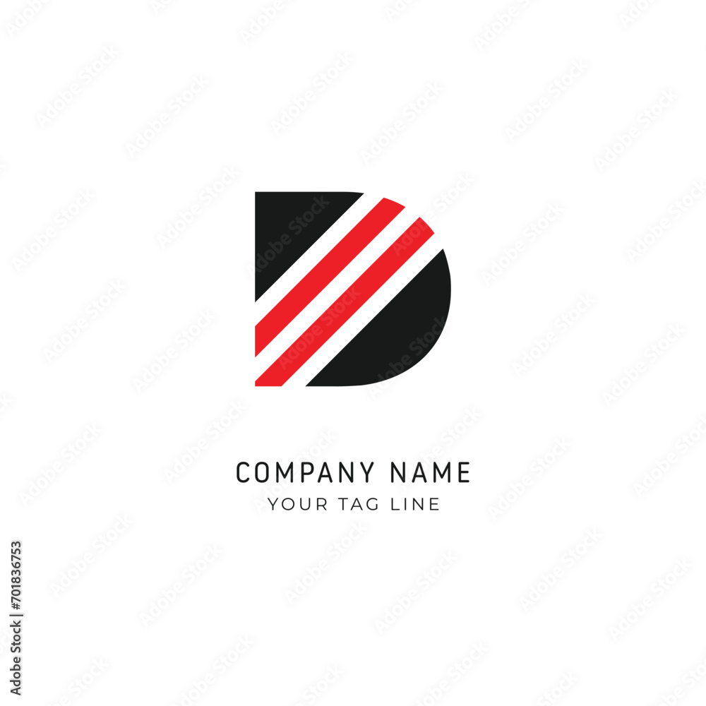 Letter D Logo Vector Template Abstract Monogram Symbol Letter D Logo Vector Template Abstract Monogram Symbol
