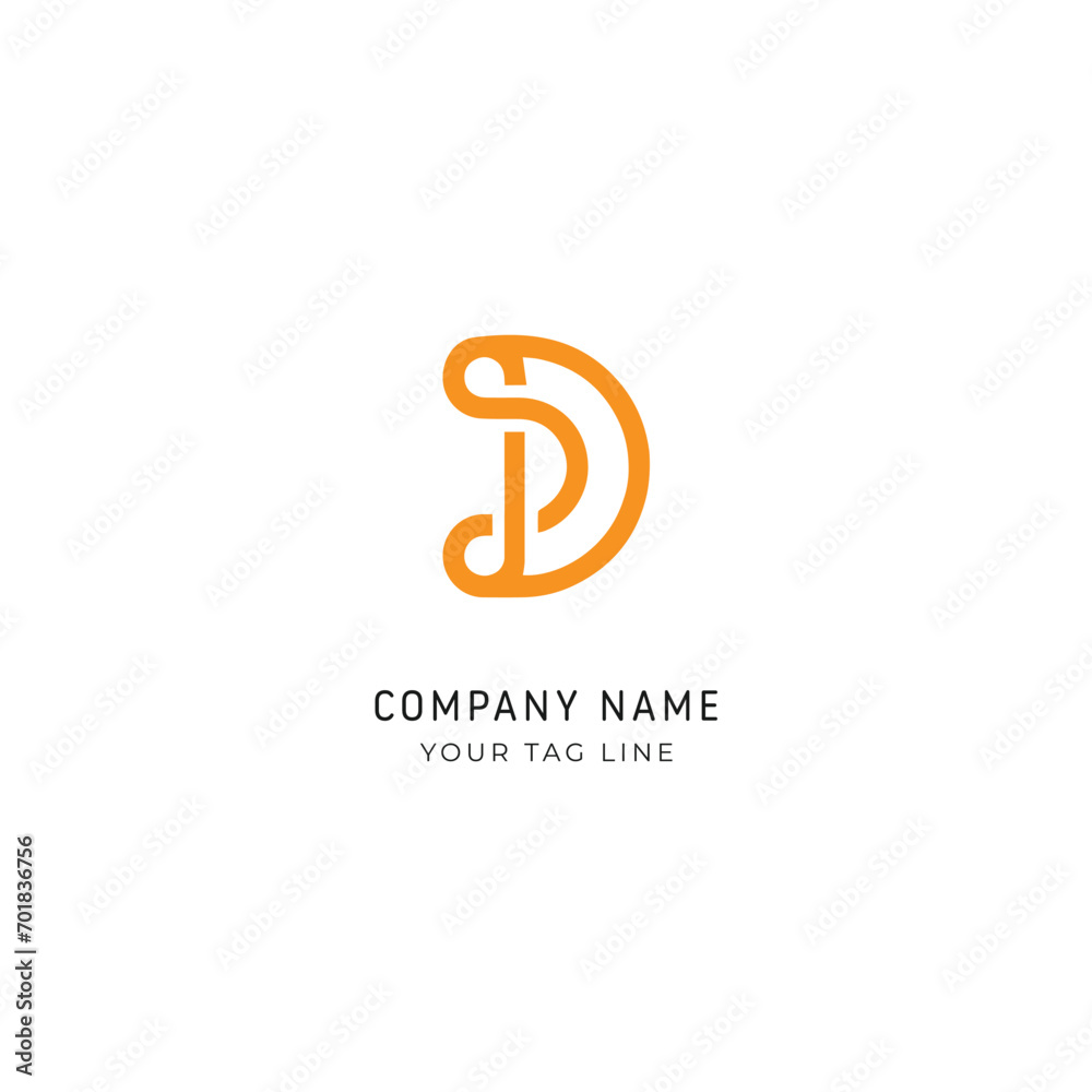 Letter D Logo Vector Template Abstract Monogram Symbol Letter D Logo Vector Template Abstract Monogram Symbol
