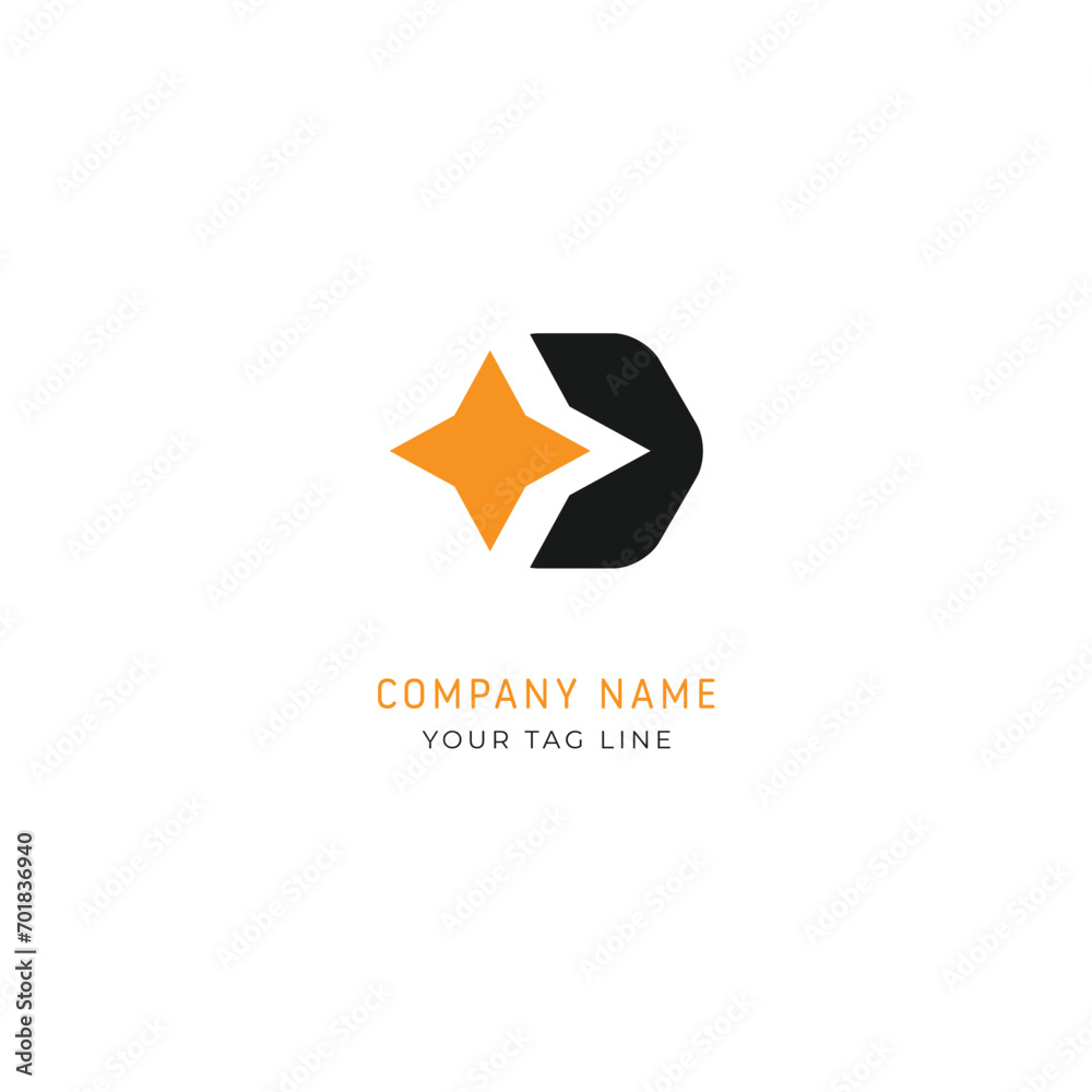 Letter D Logo Vector Template Abstract Monogram Symbol Letter D Logo Vector Template Abstract Monogram Symbol