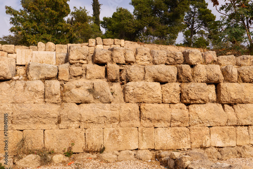 Jerash, Gerasa ist eine historische Stätte in nördlichen Jordanien. Um die Stadt, die Teil der Dekapolis war, und die zu den besterhaltenen archäologischen Stätten aus römischer Zeit zählt.