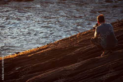 person on the beach