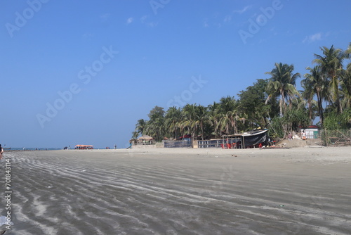 Saint Martin's Island, locally known as Narikel Jinjira, is the only coral island in Bangladesh photo