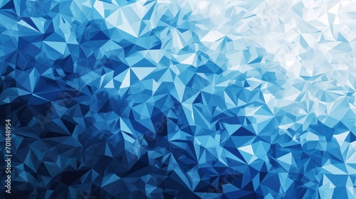 Blue Abstract Polygon Background Texture for Business Website Design