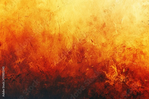Fierce Fall: Abstract Orange Background Design for Advertisement and Announcement