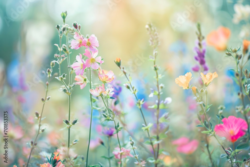 Celestial Ballet of Blossoms