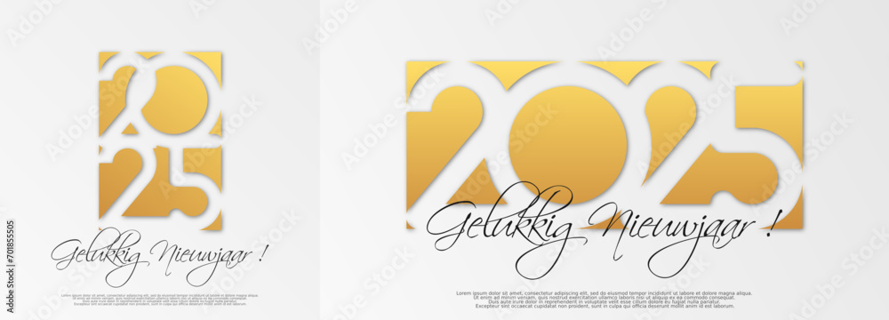 2025 - gelukkig nieuwjaar 2025