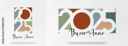 felice anno nuovo - buon anno 2025 photo