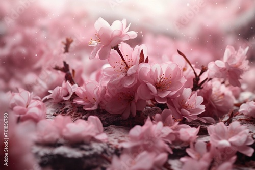 Background with blossom