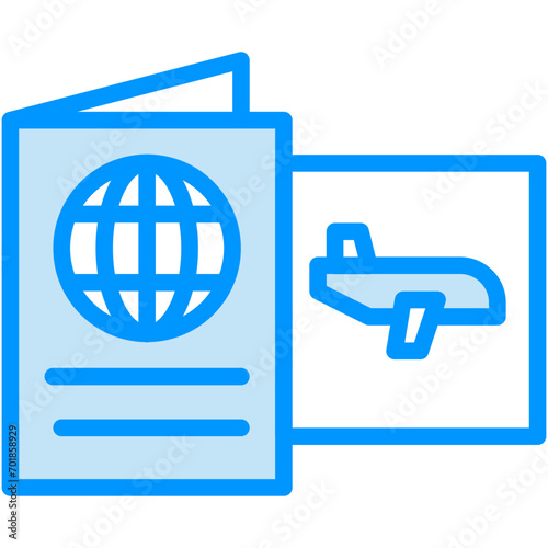 visa document vector design .svg