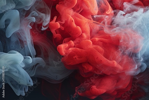 background with smoke