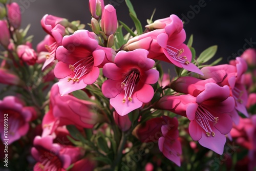 pink flowers in a garden