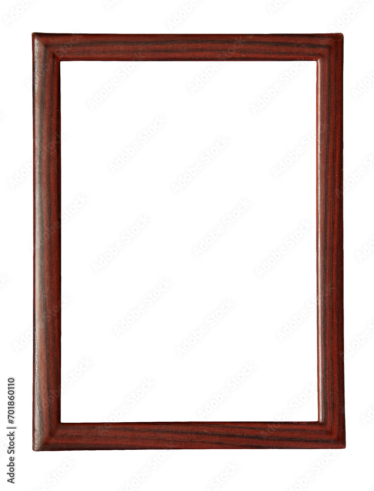 wooden picture-frame isolated on white background wooden picture-frame isolated on white background