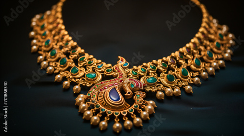 Traditional Antique Gold Necklace