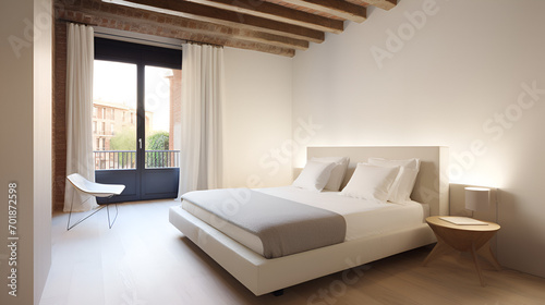 modern bedroom in barcelona