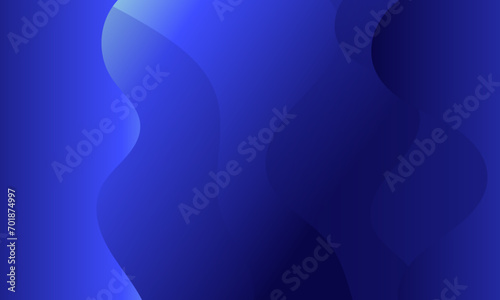 Dark Blue abstract wave background with white background
