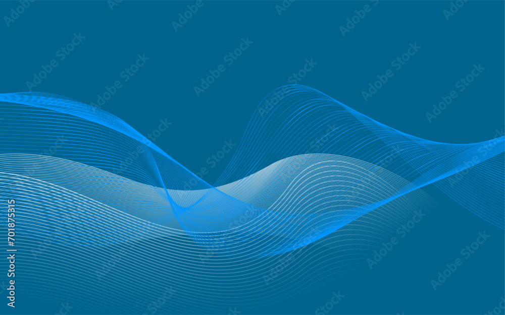 Blue wave. Blue abstract wave flow, vector abstract design element.
Blue wave. Blue abstract wave flow, vector abstract design element.
