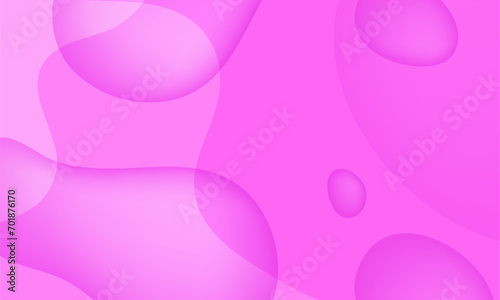 Color gradient background design. Abstract geometric background with pink liquid shapes.