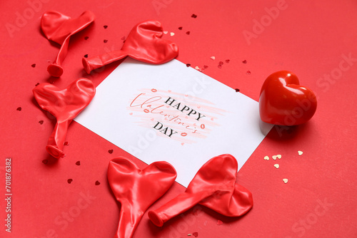 Card with text HAPPY VALENT...