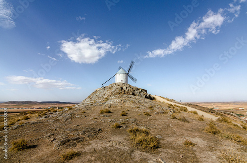 The famous windmills of Don Quixote, Consuegra, Toledo