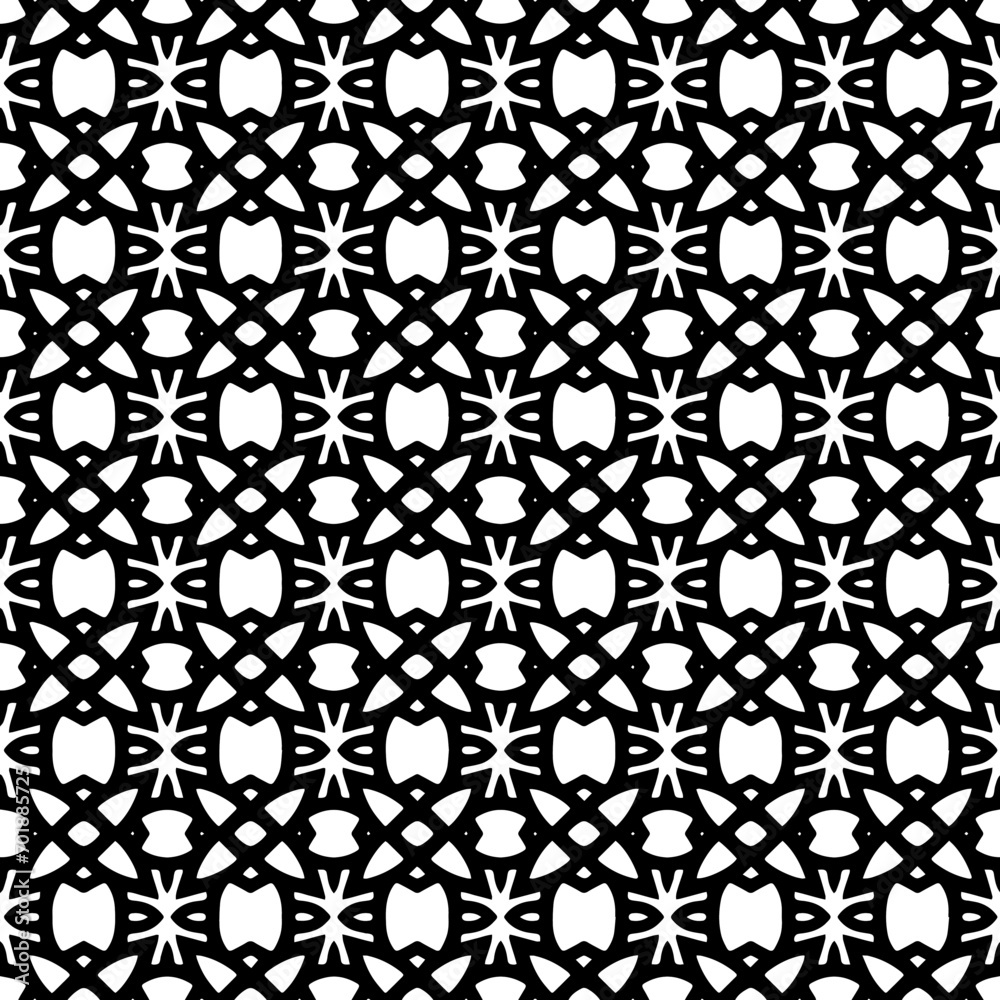 Abstract Shapes.Vector seamless black and white pattern.Design element for prints, decoration, cover, textile, digital wallpaper, web background, wrapping paper, clothing, fabric, packaging, cards.
Abstract Shapes.Vector seamless black and white pattern.Design element for prints, decoration, cover, textile, digital wallpaper, web background, wrapping paper, clothing, fabric, packaging, cards.