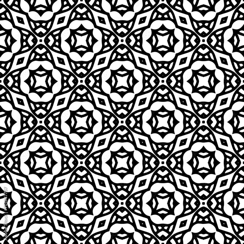 Abstract Shapes.Vector seamless black and white pattern.Design element for prints, decoration, cover, textile, digital wallpaper, web background, wrapping paper, clothing, fabric, packaging, cards.
Abstract Shapes.Vector seamless black and white pattern.Design element for prints, decoration, cover, textile, digital wallpaper, web background, wrapping paper, clothing, fabric, packaging, cards.