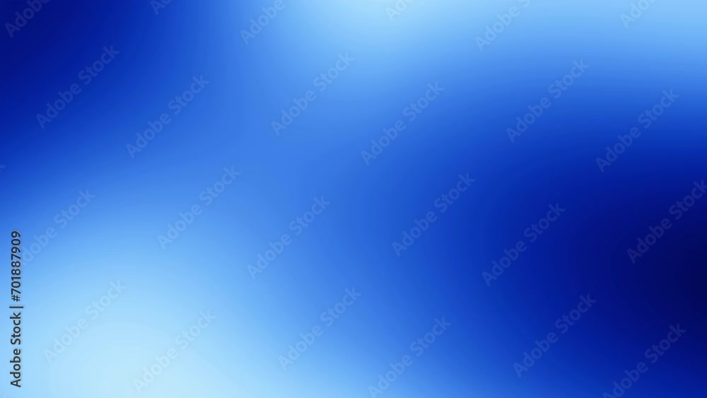 4K abstract de-focused Blue bokeh Light Leak gradient background loop for overlay on your project. Concept animation for creative