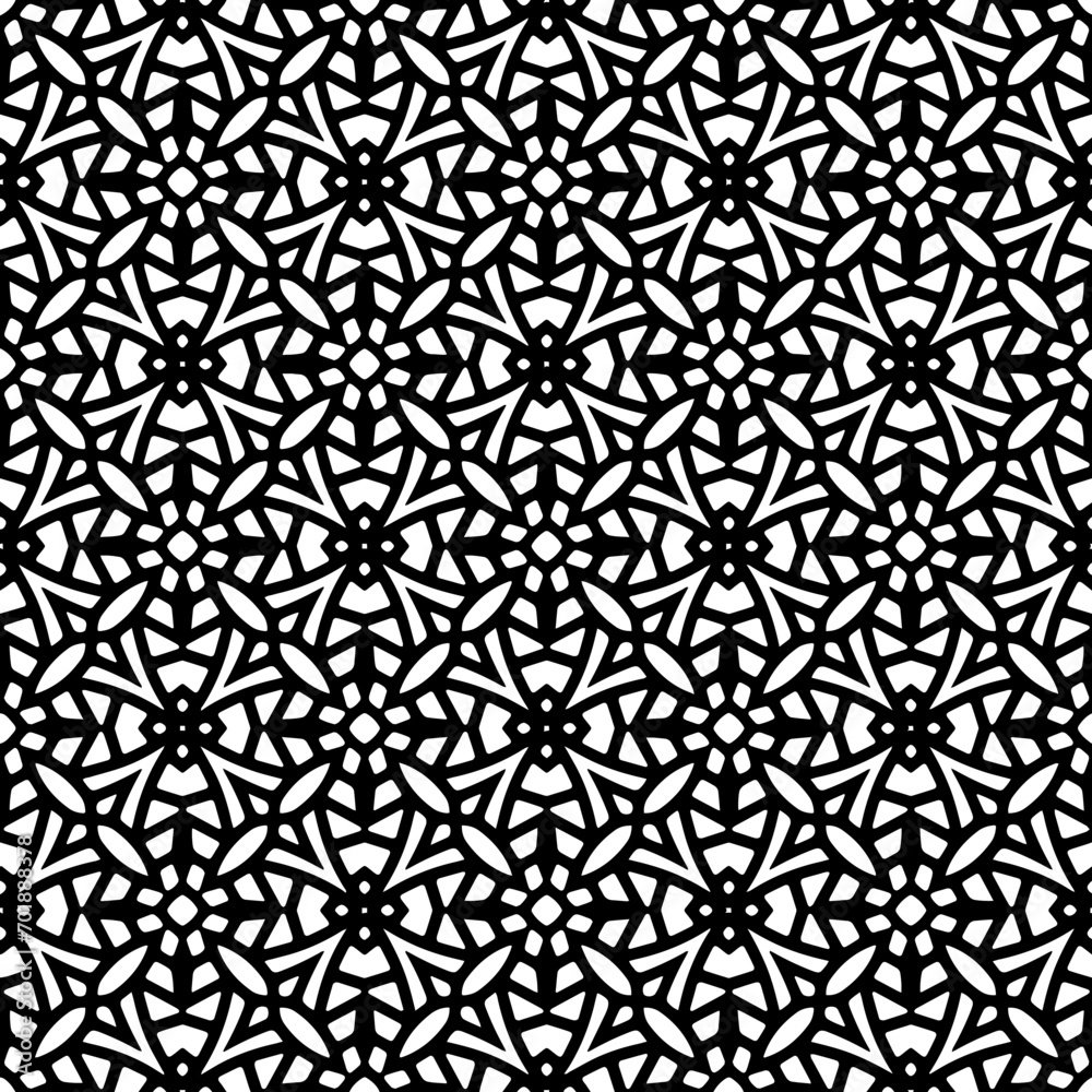 Abstract Shapes.Vector seamless black and white pattern.Design element for prints, decoration, cover, textile, digital wallpaper, web background, wrapping paper, clothing, fabric, packaging, cards.
Abstract Shapes.Vector seamless black and white pattern.Design element for prints, decoration, cover, textile, digital wallpaper, web background, wrapping paper, clothing, fabric, packaging, cards.