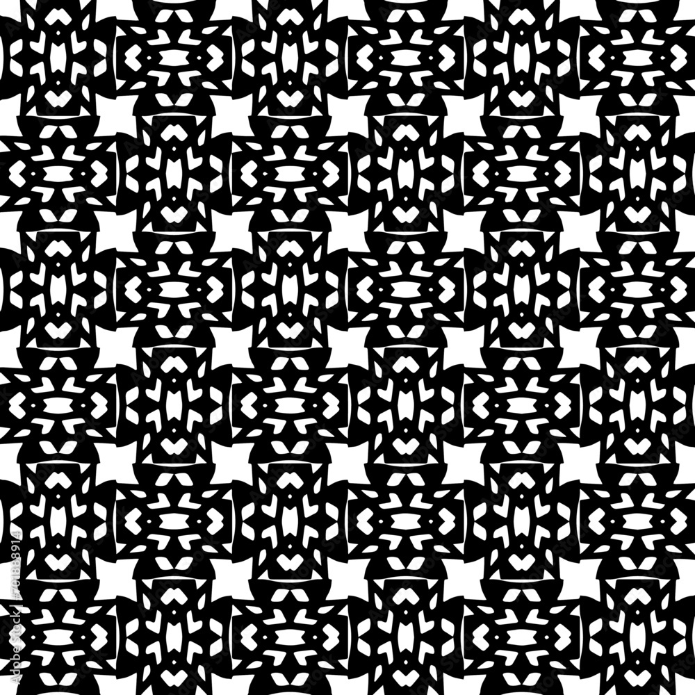 Abstract Shapes.Vector seamless black and white pattern.Design element for prints, decoration, cover, textile, digital wallpaper, web background, wrapping paper, clothing, fabric, packaging, cards.
Abstract Shapes.Vector seamless black and white pattern.Design element for prints, decoration, cover, textile, digital wallpaper, web background, wrapping paper, clothing, fabric, packaging, cards.