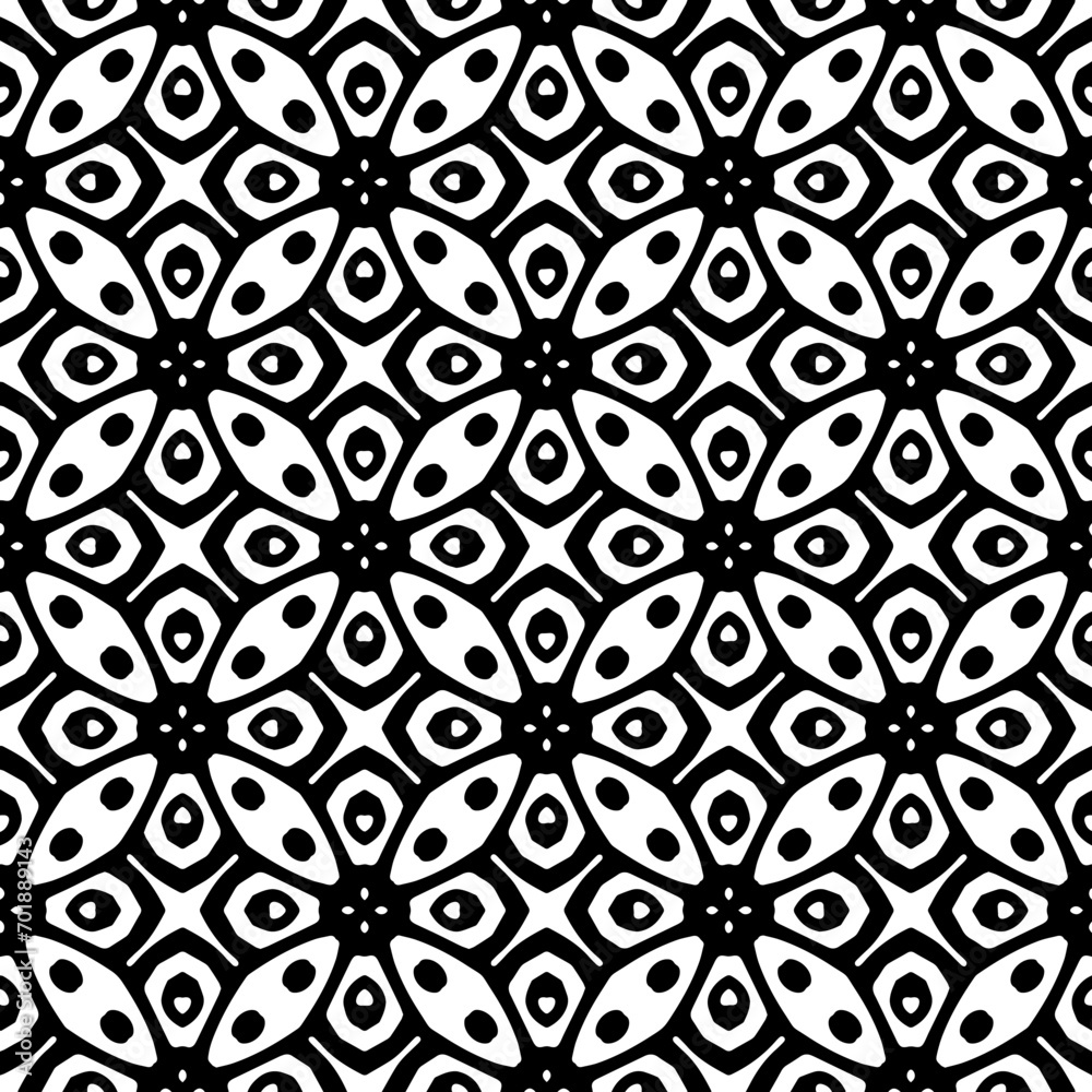 Abstract Shapes.Vector seamless black and white pattern.Design element for prints, decoration, cover, textile, digital wallpaper, web background, wrapping paper, clothing, fabric, packaging, cards.
Abstract Shapes.Vector seamless black and white pattern.Design element for prints, decoration, cover, textile, digital wallpaper, web background, wrapping paper, clothing, fabric, packaging, cards.