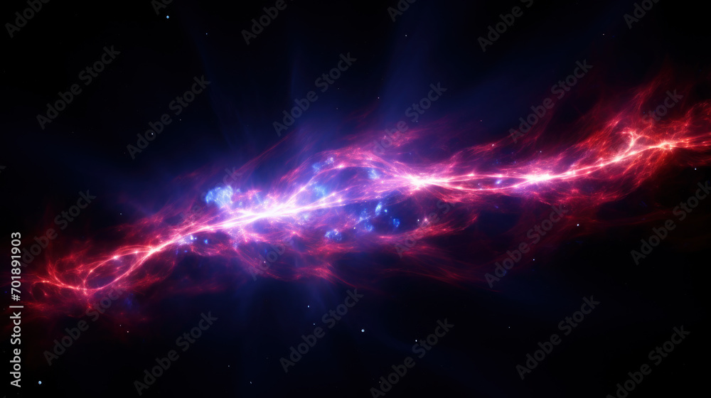 Burst of cosmic energy in deep space