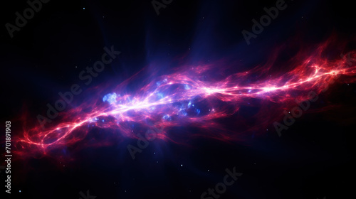 Burst of cosmic energy in deep space © Kondor83