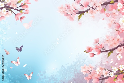 cherry blossom background © KirKam