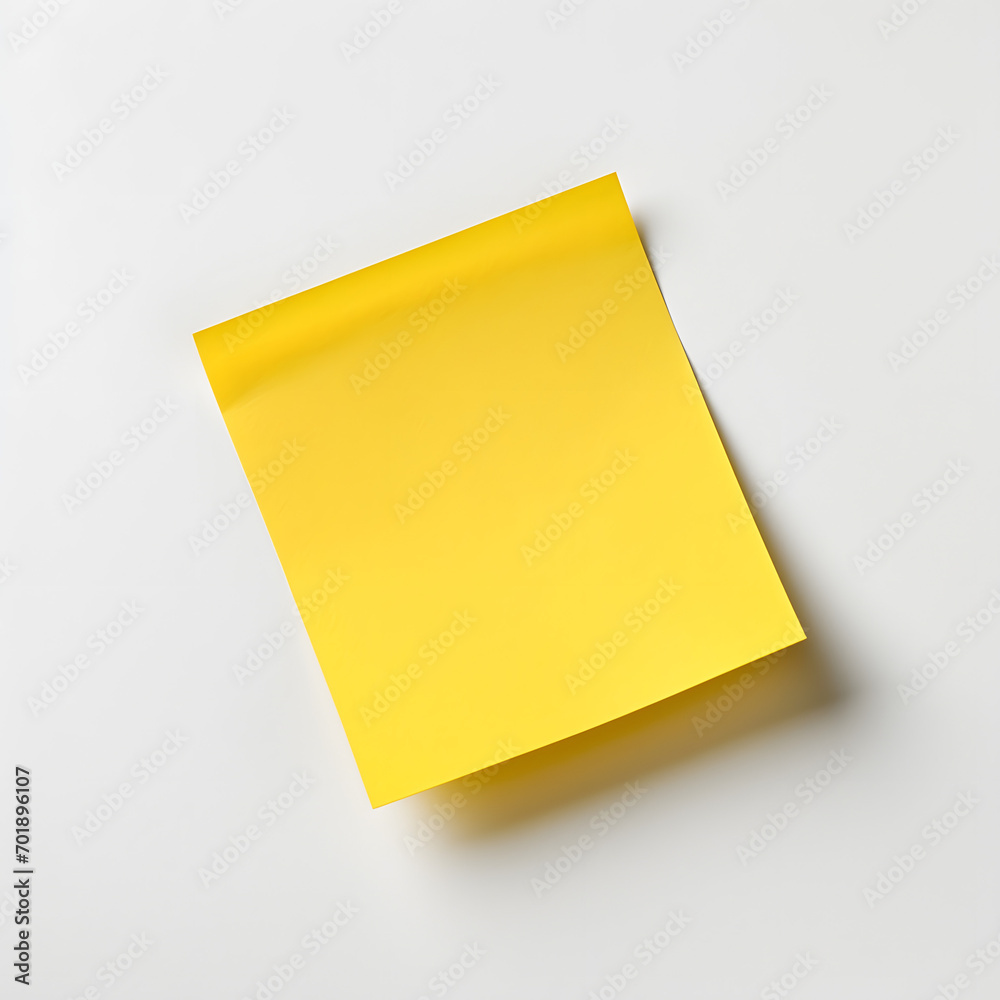 Post it note isolated on white background Post it note isolated on white background