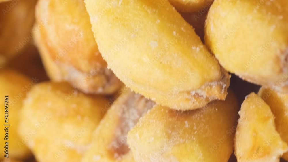 Macro video, dried corn spinning in a circle. Corn background. Vertical video Macro video, dried corn spinning in a circle. Corn background. Vertical video