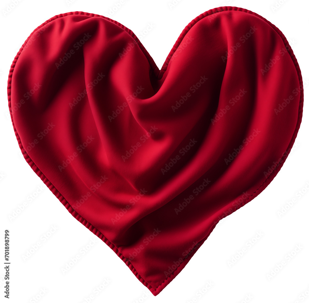 Hearts of different shapes, Valentine's day on a transparent background Generated by AI