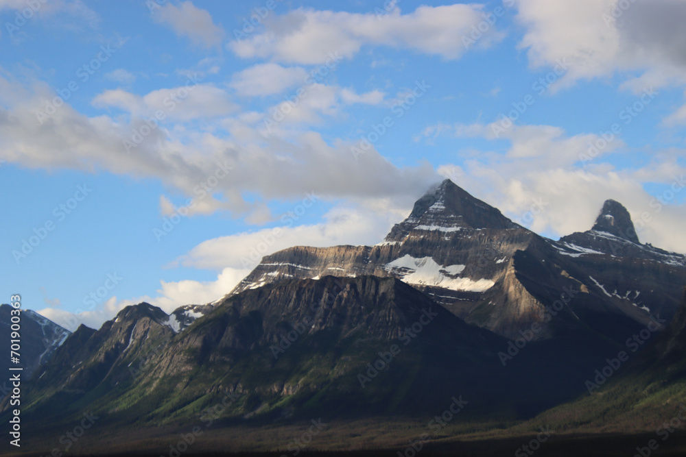 Mt. Fryatt Brussels Peak Canadian Rockies Mt. Fryatt Brussels Peak Canadian Rockies