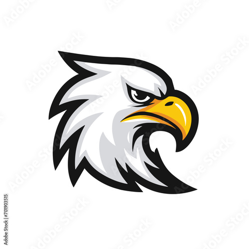 eagle head illustration, eagle head illustration, eagle face illustration, vector illustration, bird logo, eagle icon, 