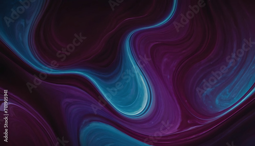 Fluid art patterns in a symphony of colors  including burgundy  violet  and blue  creating a visually captivating and dynamic background. 