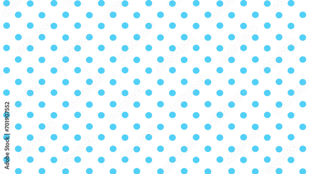 White background with blue polka dot White background with blue polka dot