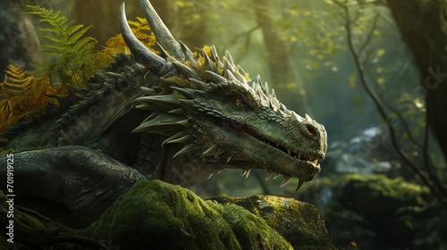 Enchanting Dragons: A Mythical Menagerie in the Animal Realm © luckynicky25