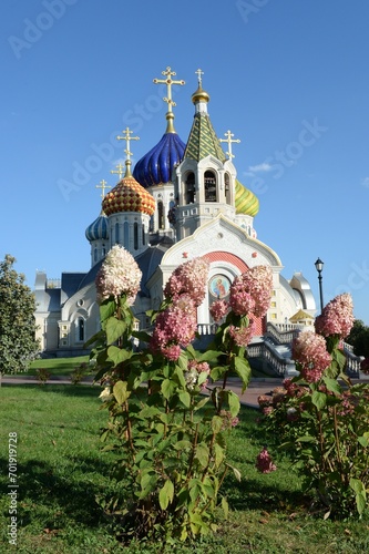 Cathedral church in honor of the Blessed Grand Duke Igor of Chernigov and Kiev in Peredelkino photo