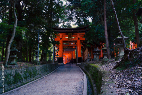 Fushimi Inari Shrine in Kyoto, Japan