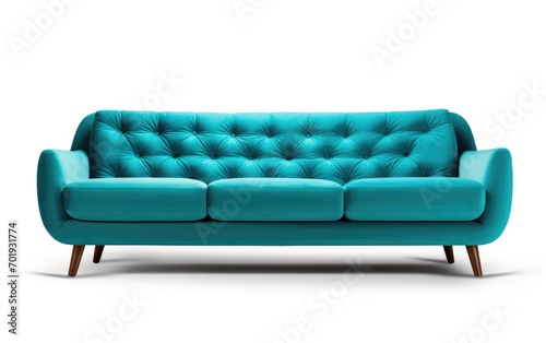 Modern couch Isolated on white background. © Junaid