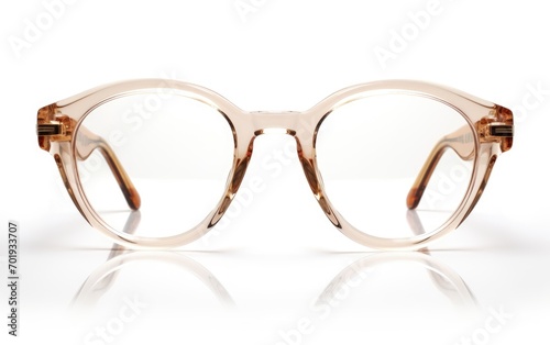 Spectacles, Eyeglasses Isolated on white background.