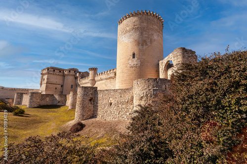 Medieval Castle of the Dukes of Alburquerque or Cuellar - Segovia.