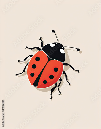 Illustration of a Ladybug | Insect
