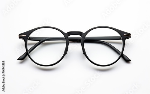 Onyx eye glasses, Modern eyewear , Sunglasses isolated on white background.